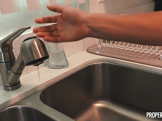 Alina Lopez - Landlord bangs one pretty latina POV