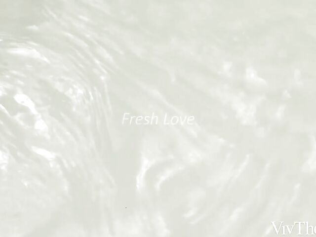 Lesbian bathroom to bed lovemaking with Lika Star and Stefany Kyler