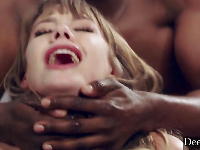 Kinky photoshoot and BBC threesome with hot models Ashley Lane and Naomi Swann