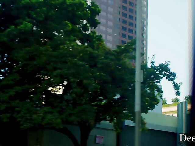 Blindfolded sex in lace lingerie with hot submissive woman Jill Kassidy