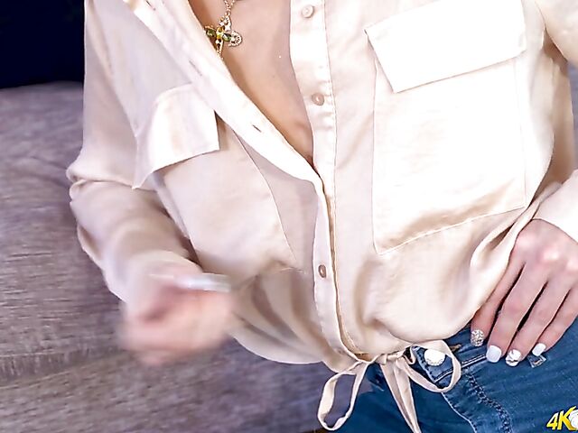 Downblouse jerk instructions from flat chested Rose R