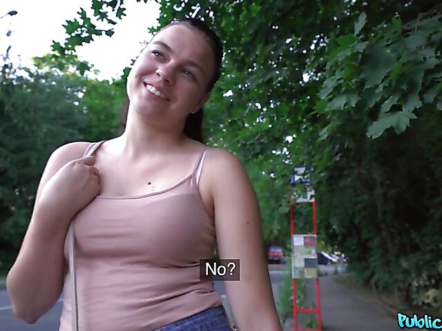Keira Flow - Public pickup and sex for money outdoor POV
