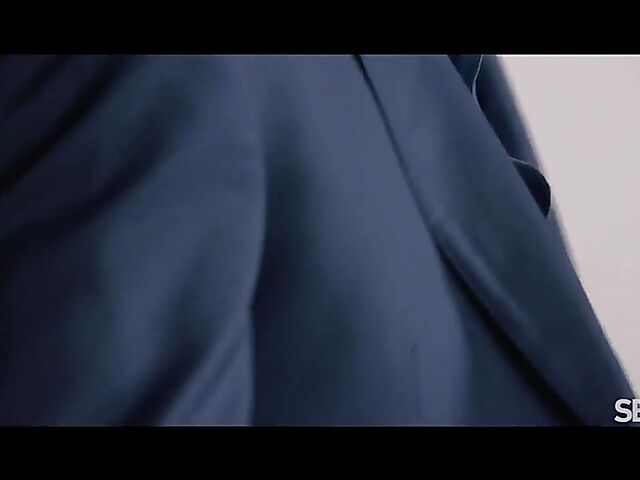 Erotic hot sex in bed with flat chested Eveline Dellai