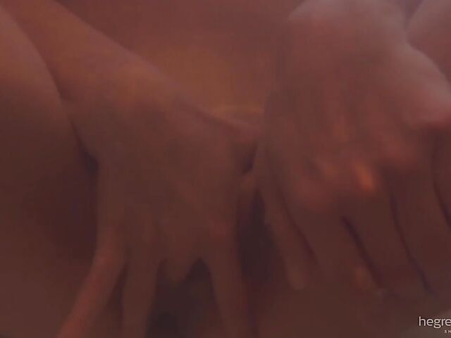 Sali and Quin bathtub masturbation and sex POV