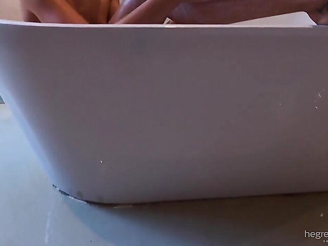 Sali and Quin bathtub masturbation and sex POV