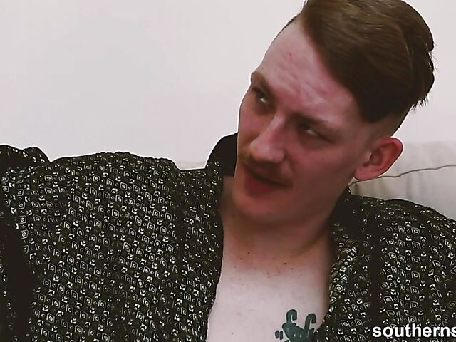 Blake Wilde - Condom blowjob by the fireplace