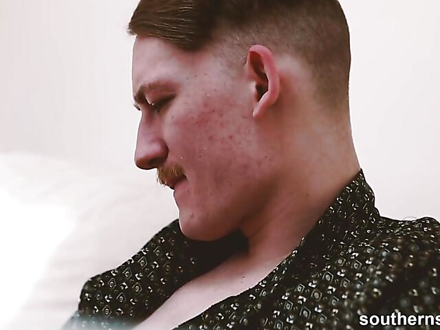 Blake Wilde - Condom blowjob by the fireplace