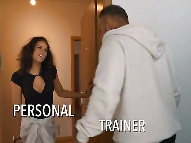 This german porn movie is all about personal trainers and horny fitness babes