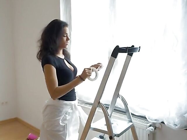 This german porn movie is all about personal trainers and horny fitness babes