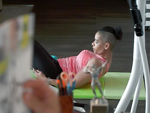 This german porn movie is all about personal trainers and horny fitness babes