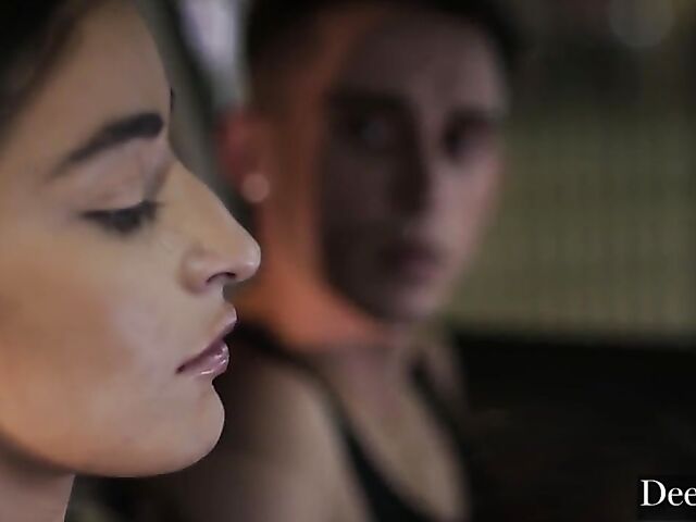 Sweet Emily Willis gets drilled by a long black dick