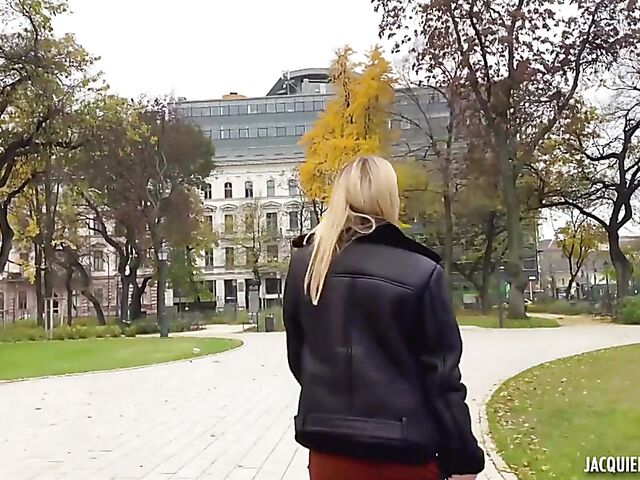 Very hard fuck with 23-year-old pale blonde Chrystal