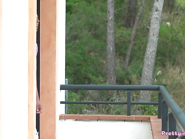 Hot outdoor sex with young latina neihghbor Caomei