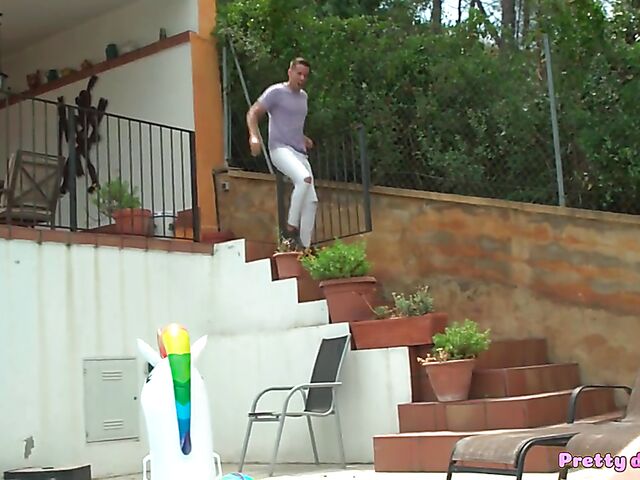 Hot outdoor sex with young latina neihghbor Caomei