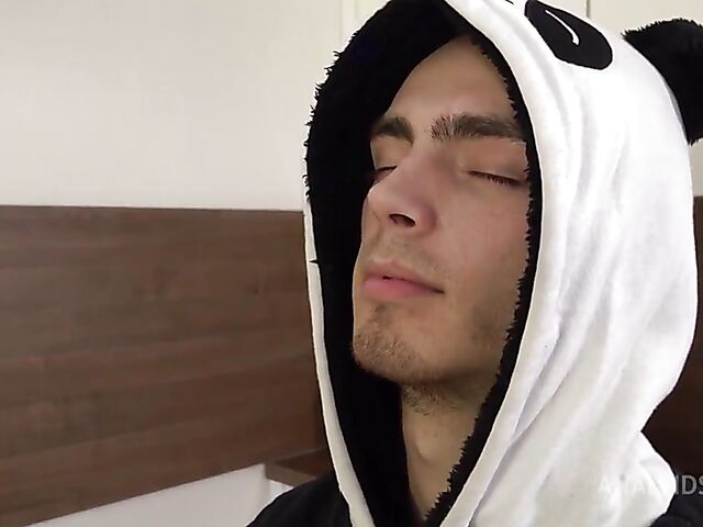 Tattooed Russian babe Roxy Lips plays anal games with her new BF on cam