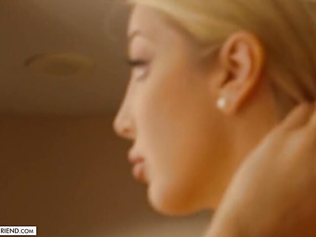 Classy MILF with big boobs Sophia Deluxe fucks for money