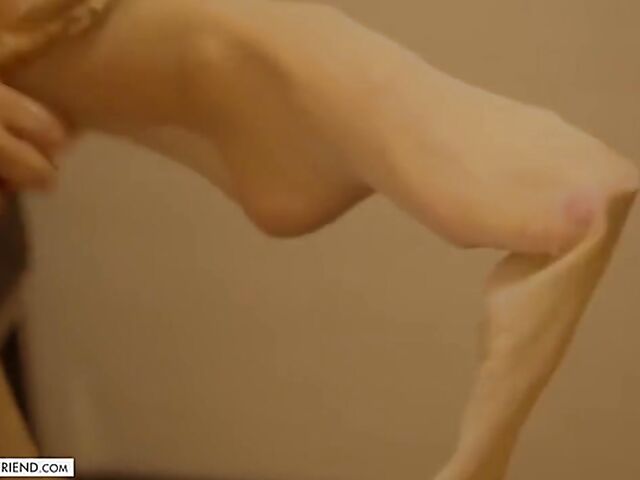 Classy MILF with big boobs Sophia Deluxe fucks for money