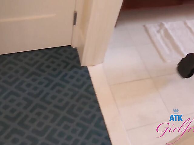 POV asian girlfriend Alexia Anders wants you to use her shaved snatch properly