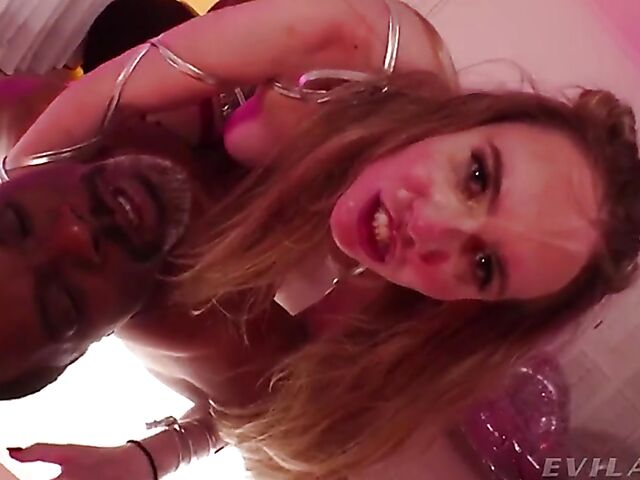 Big black cock anal attack on Rebel Rhyder