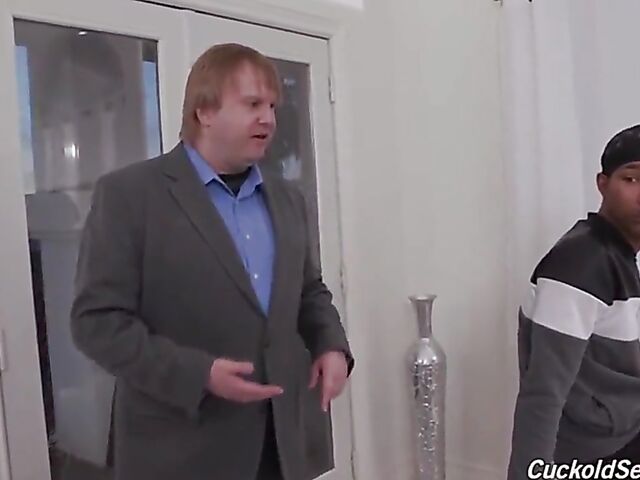 Interracial cuckold gangbang and maximum pleasure for big titted wife Lilly James