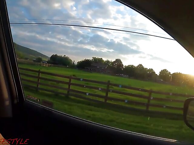 BTS vlog and POV fuck with blonde pornstar Sky Pierce