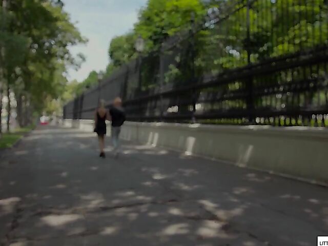 Little Caprice and Cherry Kiss spin the bottle and have a nice euro foursome