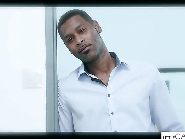 Petite interracial lover Sara Bell craves black cock