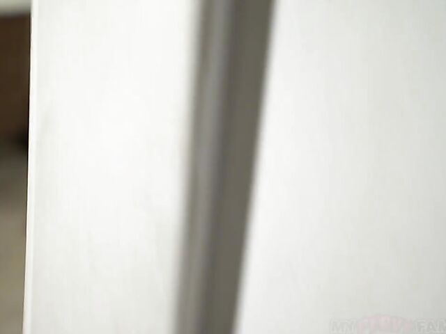 Kinsley Karter - Tight ebony POV with a white cock in the bathroom