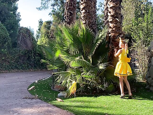 Pikachu cosplay anal with teen Hannah Hawthorne