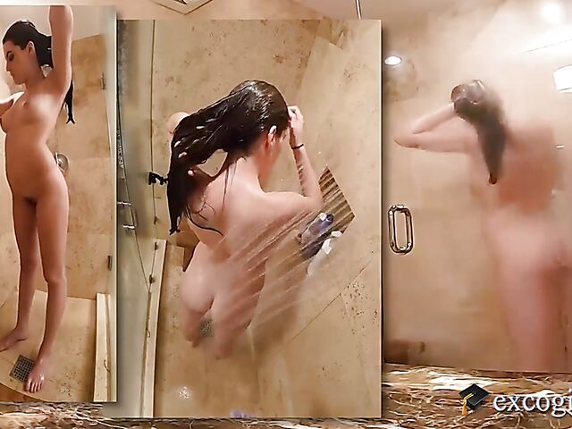 Black and white guys share Fiona Frost and do interracial DP