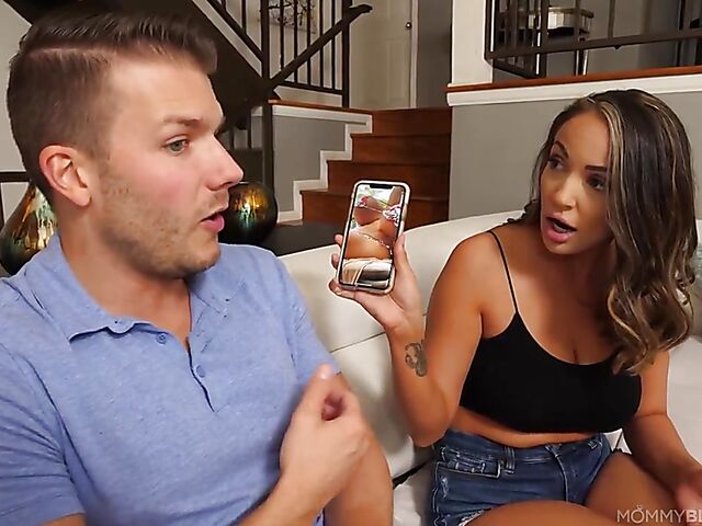 Deep throat fuck with big titty mommy Sofi Ryan