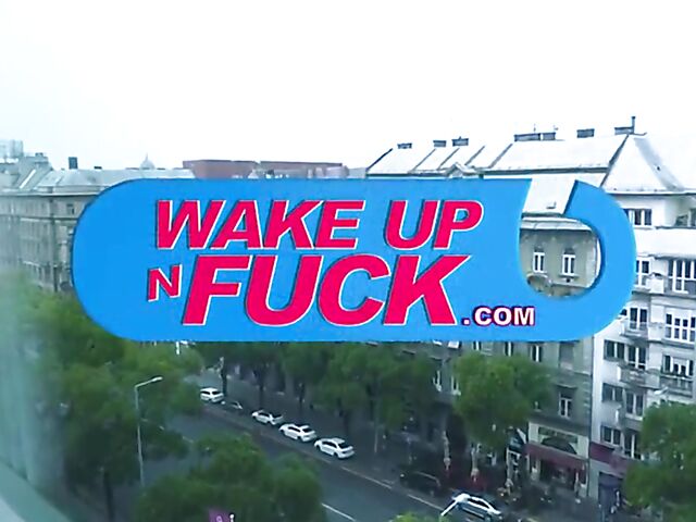 Masked gangbang DP and anal in bed with raven-haired Amyna Black