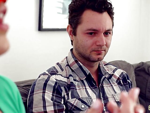 Katie Kush - Blindfolded step sister fuck game with her brother