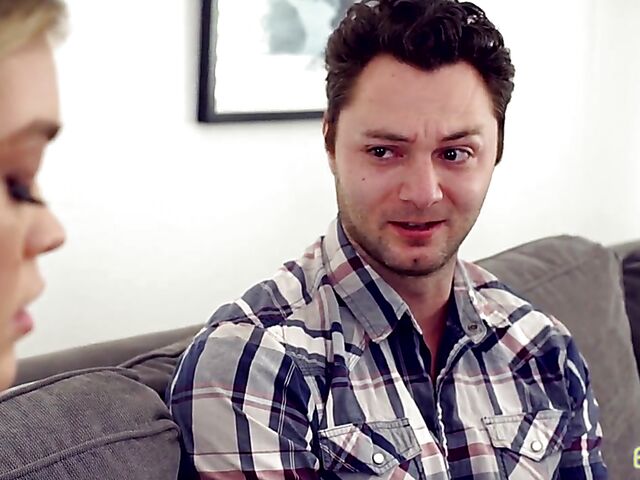 Katie Kush - Blindfolded step sister fuck game with her brother