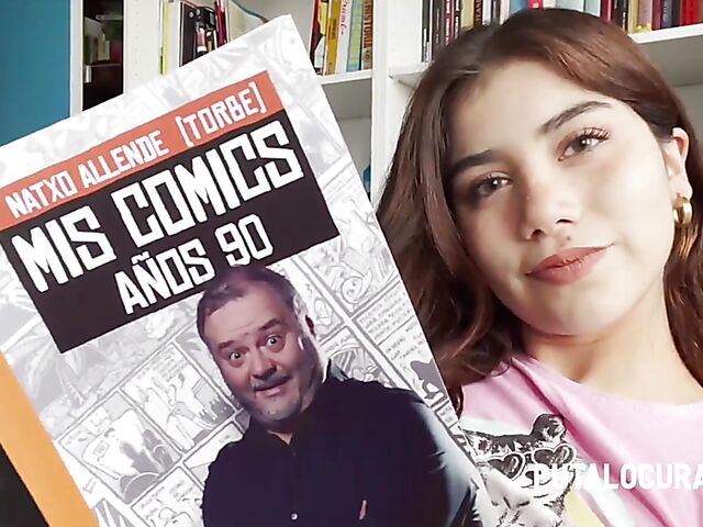 Beautiful Spanish teen Marina Gold takes off her panties to have sex with Torbe