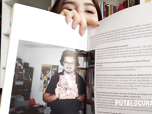 Beautiful Spanish teen Marina Gold takes off her panties to have sex with Torbe