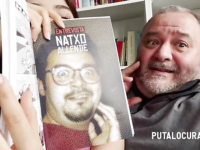 Beautiful Spanish teen Marina Gold takes off her panties to have sex with Torbe