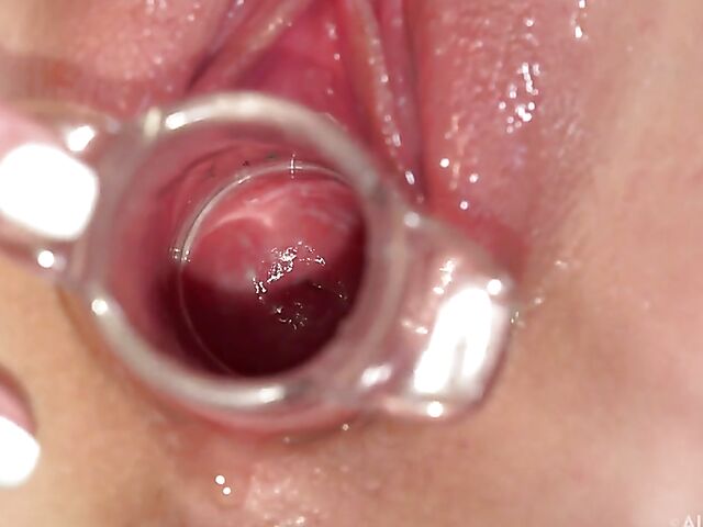 Inside Lily Larimar's shaved teen pussy BTS