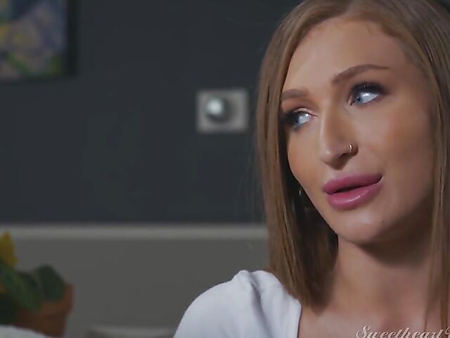 Lesbian kissing and squirting with Whitney Wright and Skylar Snow