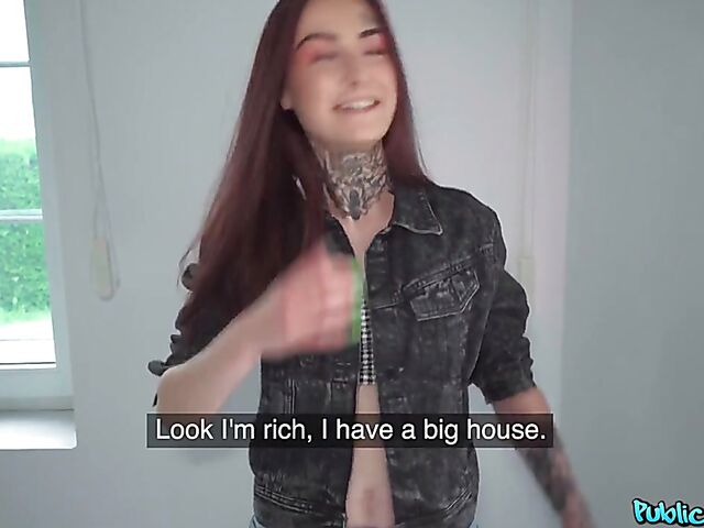 POV sex for money with Czech tattoo girl Tabitha Poison