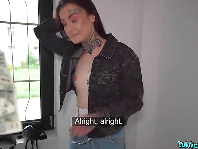 POV sex for money with Czech tattoo girl Tabitha Poison