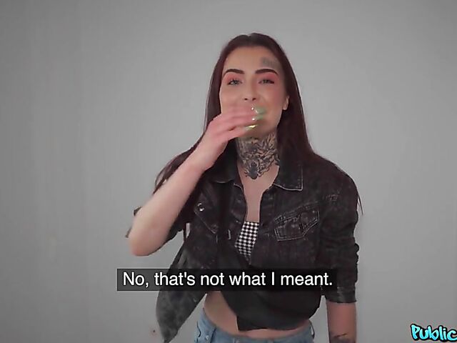 POV sex for money with Czech tattoo girl Tabitha Poison