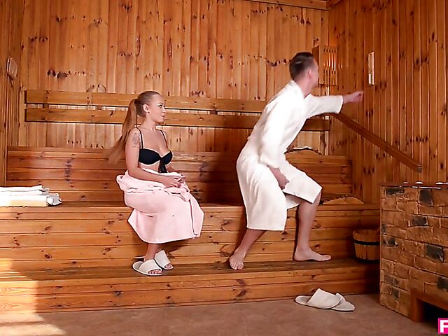 Hot anal sauna fuck with thirsty Kataroma Muti