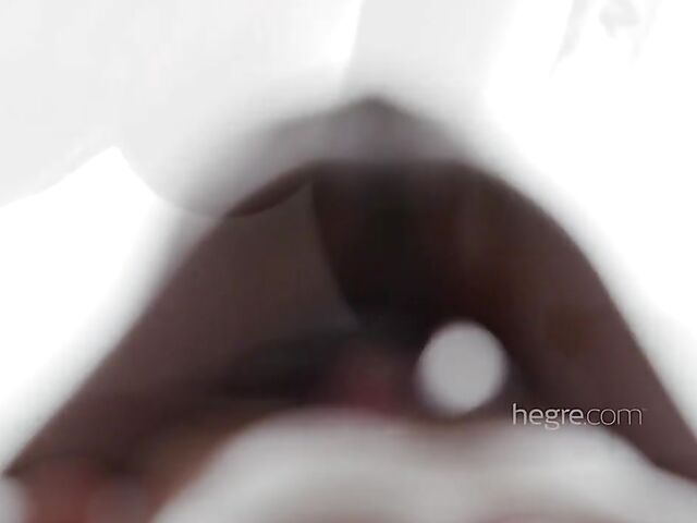 Erotic cock massage with fully nude ebony beauty Katherina