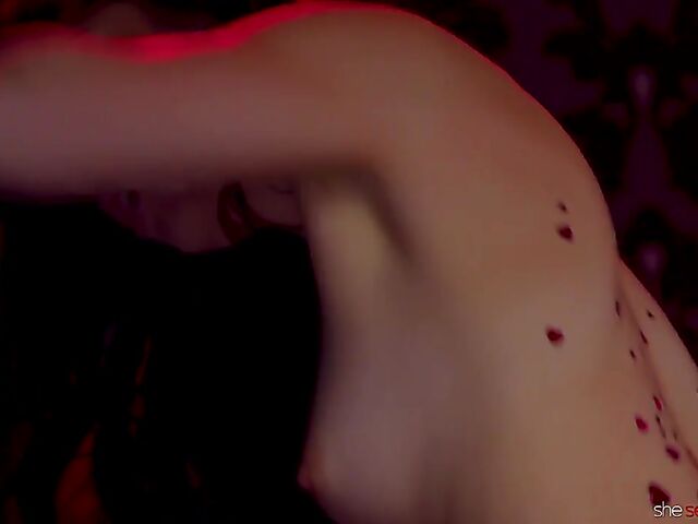 Jessie Saint & Judy Jolie - Hot lesbians romantic Valentine's Day