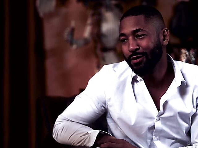 Asian and black interracial with Cindy Starfall and Dillon Cox