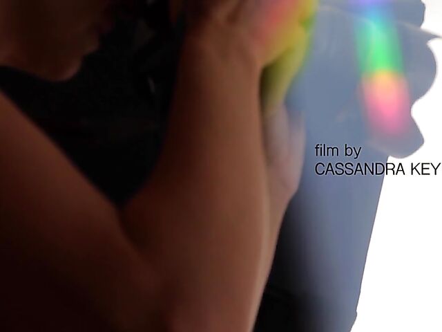 Alina Lopez - Seductive latina babe in red lingerie solo