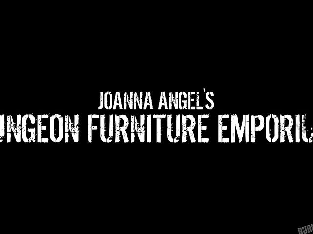 Lesbian mistress Joanna Angel loves latex on her new slave Adira Allure