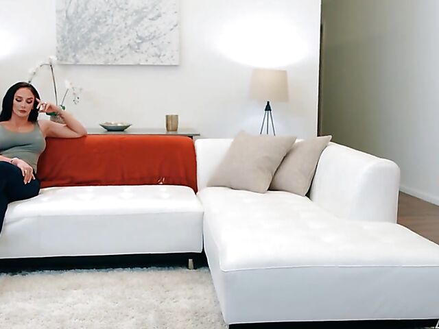 Sheena Ryder & Chloe Cherry - Stepfamily milf teen threesome with a jerk off addict