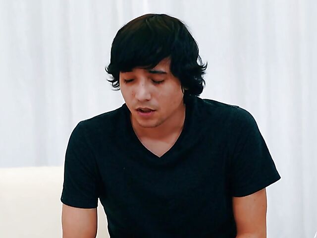 Sheena Ryder & Chloe Cherry - Stepfamily milf teen threesome with a jerk off addict